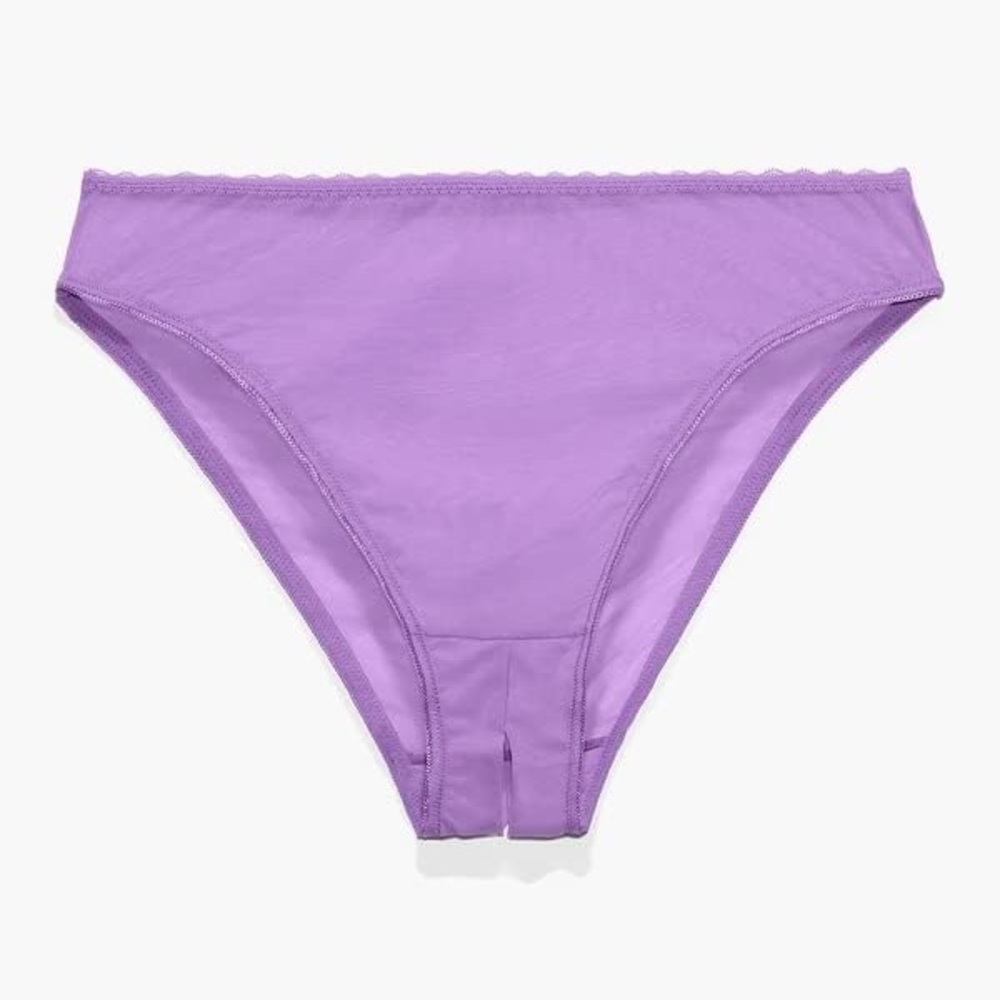 Savage x Fenty High Leg Bikini in Purple Potion